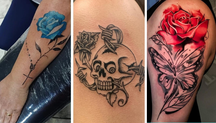 Tattoos that go with roses