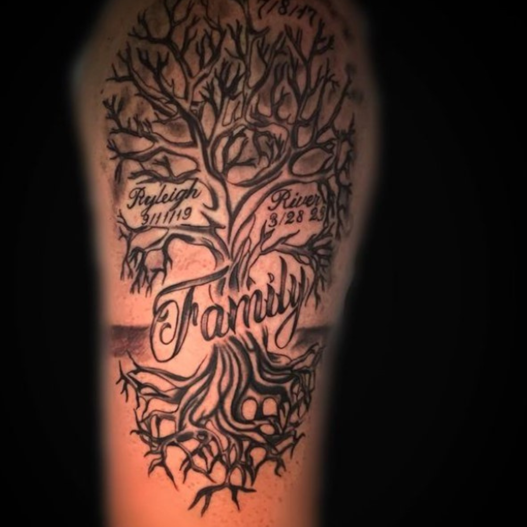 Tree of Life Tattoo with Names - She So Healthy